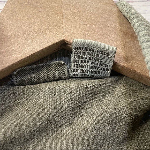 O'Neill Women's Green Utility Jacket with Geometric Design/Fringe Detail -size S - Picture 5 of 9